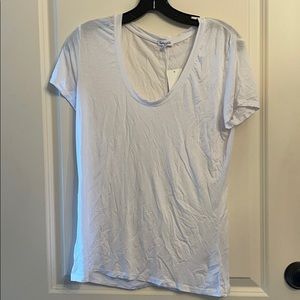 NWT splendid white scoop neck t shirt
